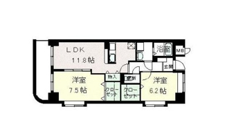 【間取り】 | ラポール西大島　ウエスト | 間取りです。