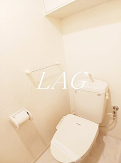 【トイレ】 | ラポール西大島　ウエスト | トイレです。