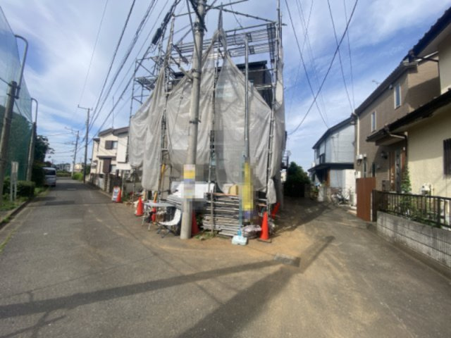 清瀬市上清戸1丁目の前面道路含む現地写真