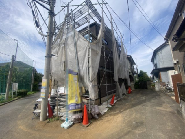 清瀬市上清戸1丁目の前面道路含む現地写真