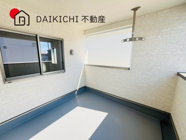 【バルコニー】 | 北本市二ツ家第1　CRADLE GARDEN　新築戸建　全9棟　2号棟