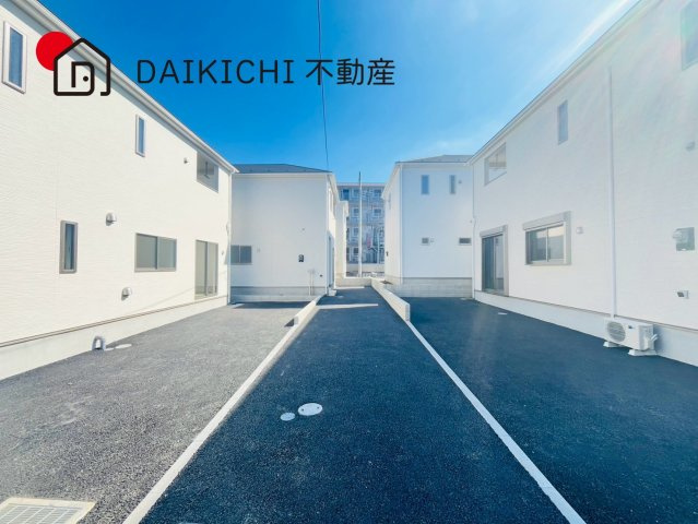 【前面道路含む現地写真】 | 北本市二ツ家第1　CRADLE GARDEN　新築戸建　全9棟　2号棟