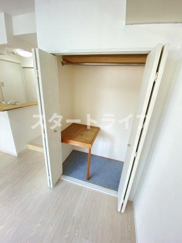 大阪市東淀川区東淡路３丁目の賃貸マンションの収納