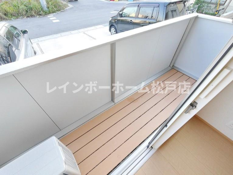 仲介手数料（賃料の1.10ヵ月）の50％OFF対象物件！のバルコニー|広々としたバルコニーです