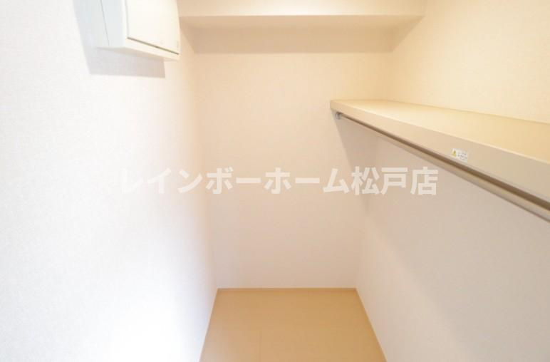 仲介手数料（賃料の1.10ヵ月）の50％OFF対象物件！の収納|大きなものも収納できそうです