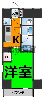 仲介手数料0円！ロイヤルピジョンライズの間取り