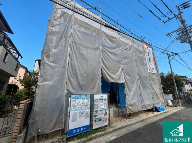 堺市西区浜寺船尾町西　第2期　新築一戸建ての外観|現在建築中！落ち着いた街並みで新生活を始めることが出来そう！周辺の物件も併せてご紹介させて頂きます！