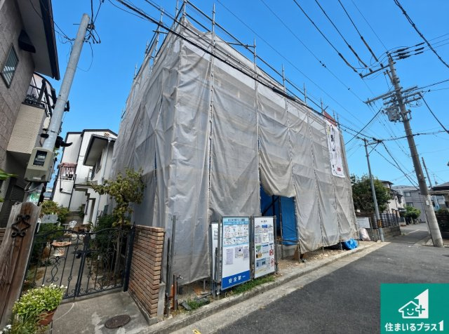 堺市西区浜寺船尾町西　第2期　新築一戸建ての外観|現在の進捗状況です！順調に作業進行中、完成が待ち遠しいです！詳細の間取り等、お気軽にお問い合わせください！
