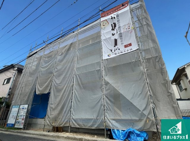 堺市西区浜寺船尾町西　第2期　新築一戸建ての外観|現在建築中！落ち着いた街並みで新生活を始めることが出来そう！周辺の物件も併せてご紹介させて頂きます！