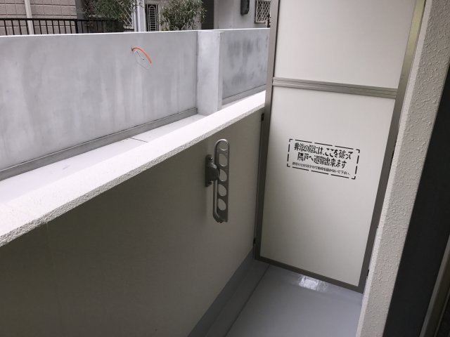 リアン桂ウエストのバルコニー