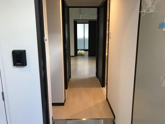 リアン桂ウエストの玄関