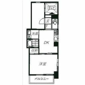 シュロス駒込の間取り