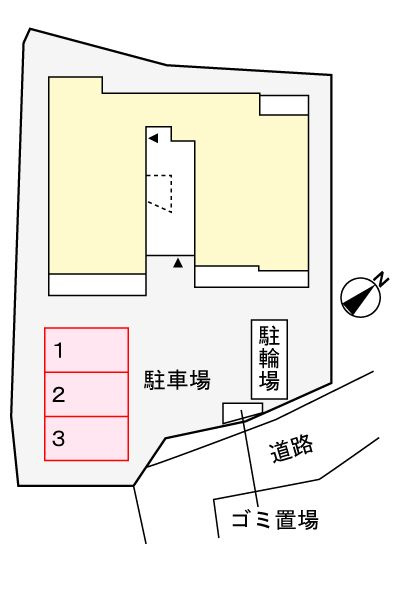 万博ハイステージの区画図