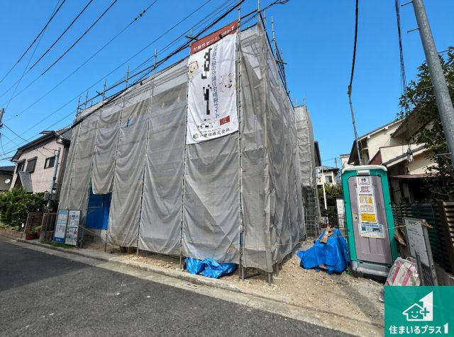 堺市西区浜寺船尾町西　第2期　新築一戸建ての外観|現在建築中！落ち着いた街並みで新生活を始めることが出来そう！周辺の物件も併せてご紹介させて頂きます！