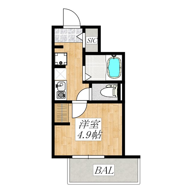 MELLAS北赤羽の間取り|間取りです☆