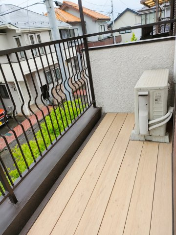 福生市南田園2丁目　戸建のバルコニー