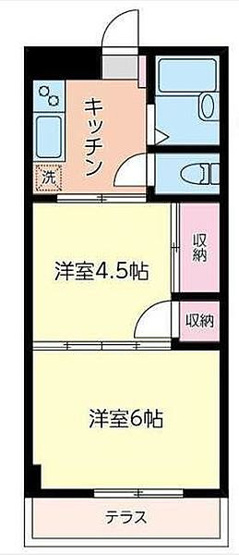 【間取り】 | アーク桜ヶ丘 | 反転タイプ