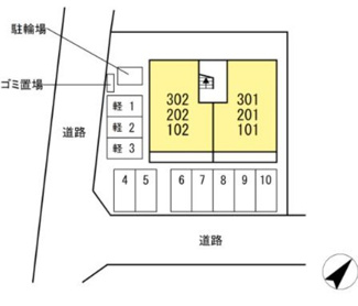 【駐車場】 | D-avance小川町　安城市小川町