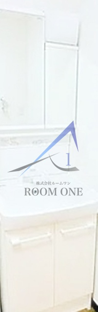 マンション築地の洗面所|洗面台です。