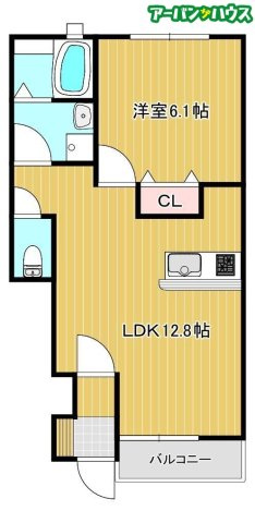 ルピナス平井の間取り