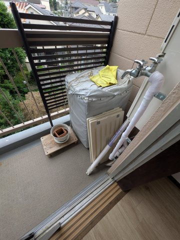 日吉ときわ台コーポの洗面所