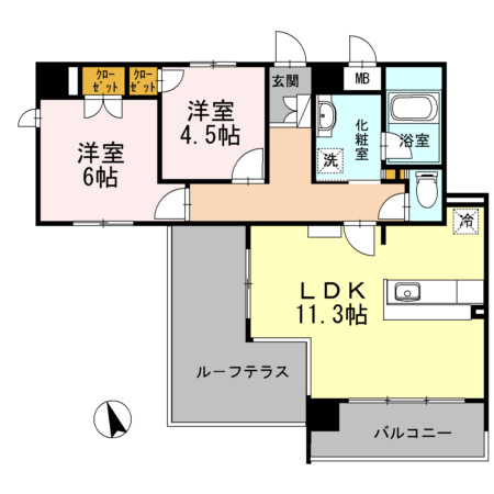 SPITZEの間取り