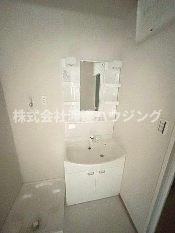 門真市北島町テラスハウスの洗面所
