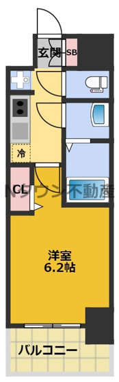 【間取り】 | プレサンス名駅南エディフィス | 間取りです。