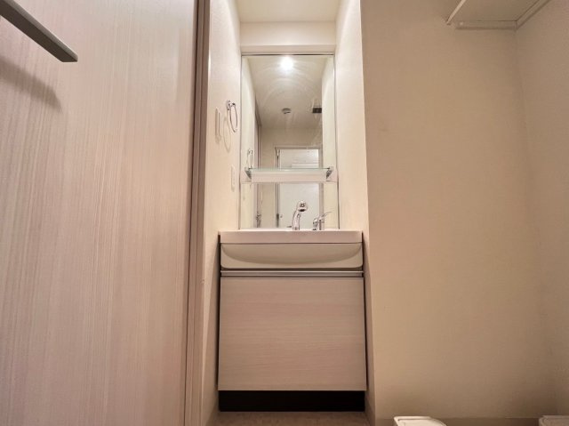 プレサンス難波ヴィータの独立洗面台