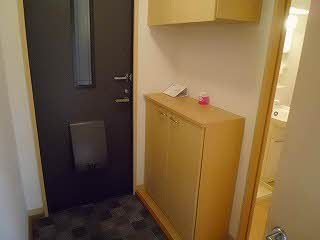 グレイスコートＫの玄関