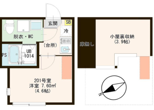 【間取り】 | Tクラシア篠崎