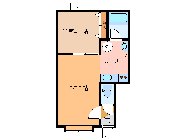 OakⅥの間取り