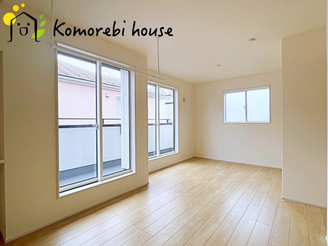 上尾市上　13期　新築一戸建て　ブルーミングガーデン　01の洋室|個人の部屋や寝室として使える洋室です