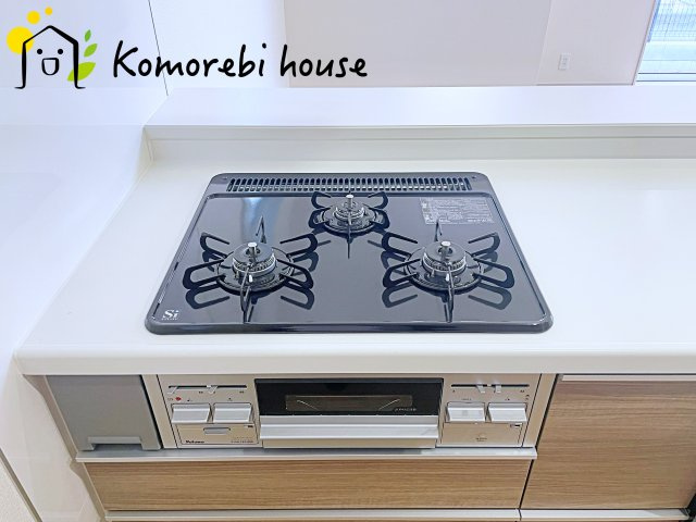 上尾市上　13期　新築一戸建て　ブルーミングガーデン　01のキッチン|キッチンです