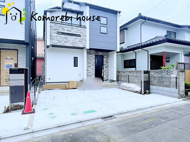 上尾市上　13期　新築一戸建て　ブルーミングガーデン　01の駐車場|駐車場があります