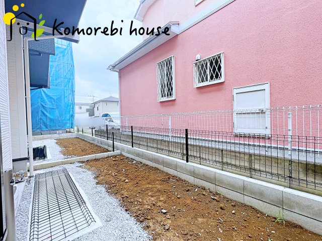 上尾市上　13期　新築一戸建て　ブルーミングガーデン　01の庭|簡単な家庭菜園も楽しめるお庭です
