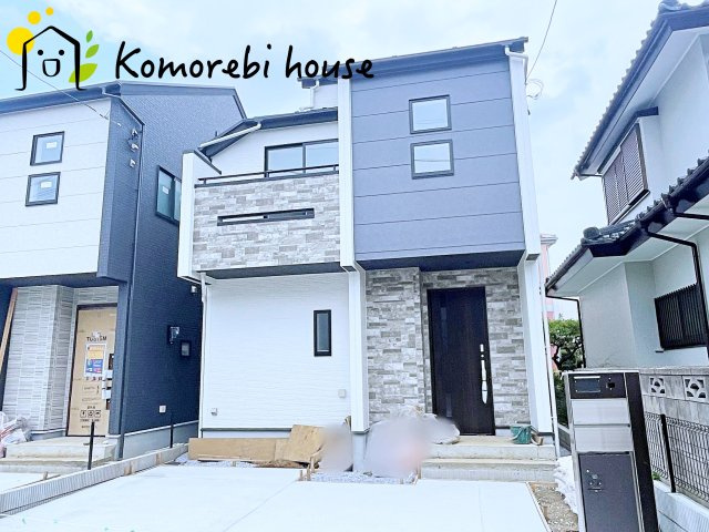 上尾市上　13期　新築一戸建て　ブルーミングガーデン　01の外観|きれいな外観です