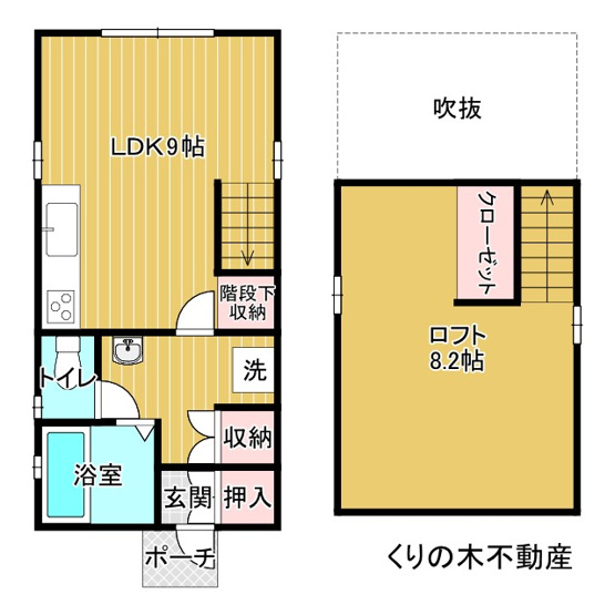 【間取り】 | マゴコロヴィレッタ | 1LDKのお部屋です