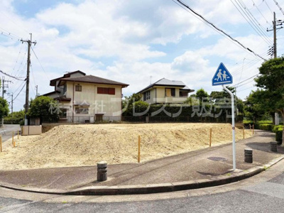 【その他】 | 奈良市東登美ヶ丘４丁目の新築一戸建 全２区画 | 現地写真（建物の建築工事を開始する前に撮影したものです）※現地に係員は常駐しておりません。