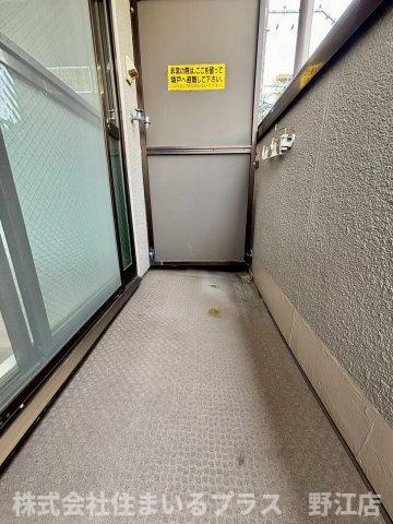 アーバン三光のバルコニー