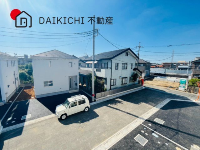 【前面道路含む現地写真】 | 北本市二ツ家第1　CRADLE GARDEN　新築戸建　全9棟　5号棟