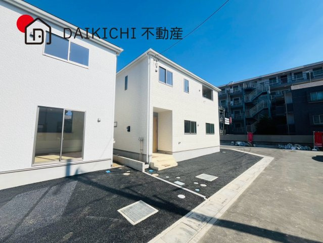 【前面道路含む現地写真】 | 北本市二ツ家第1　CRADLE GARDEN　新築戸建　全9棟　5号棟
