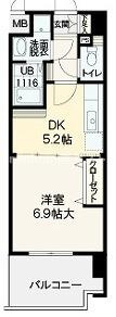 ビバーチェ鷺洲の間取り