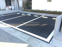 駐車場があるので、車を買う予定の方も安心です