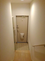 ゆったりとした玄関です