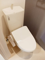 トイレもきれいです