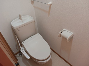 トイレもきれいです