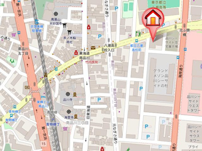 【地図】 | レジディア品川シーサイド