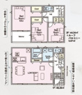北本市二ツ家第1　CRADLE GARDEN　新築戸建　全9棟　6号棟の画像