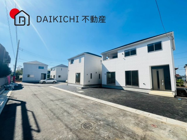 【前面道路含む現地写真】 | 北本市二ツ家第1　CRADLE GARDEN　新築戸建　全9棟　6号棟